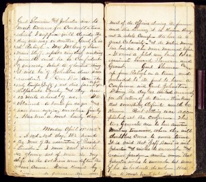 Cyrus F. Jenkins Civil War diary, 1861-1862 - Digital Library of