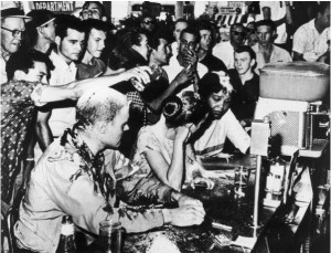 Sit-in at lunch counter