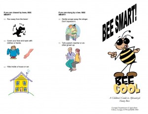 Bee smart! bee cool: a children's guide to Africanized honeybees. Georgia. Dept. of Agriculture