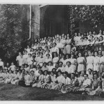 Photograph of State Normal School students, Athens, Georgia. Navy Supply Corps School and State Normal School Collection, Athens-Clarke County Library. 