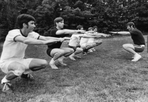 Clayton's recreation program to keep men fit, Georgia, June 1, 1971. Copyright Atlanta Journal-Constitution. AJCP551-51e, Atlanta Journal Constitution Photographic Archives. Special Collections and Archives, Georgia State University Library.