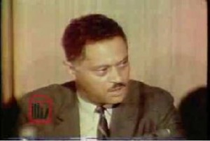 WSB-TV newsfilm clip of a panel of African American leaders including Georgia state senator Leroy Johnson, Reverend J. D. Grier and attorneys Horace T. Ward and William H. Alexander explaining recent demands to the Board of Education, Atlanta, Georgia, 1967 September 25, WSB-TV newsfilm collection, reel 1411, 00:00/05:40, Walter J. Brown Media Archives and Peabody Awards Collection, The University of Georgia Libraries, Athens, Ga, as presented in the Digital Library of Georgia.