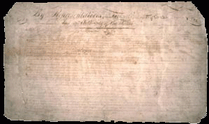 University of Georgia Charter, 1785