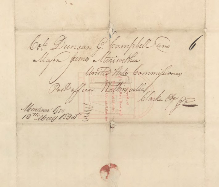 The Bloody Letter — Native American documents – the DLG B