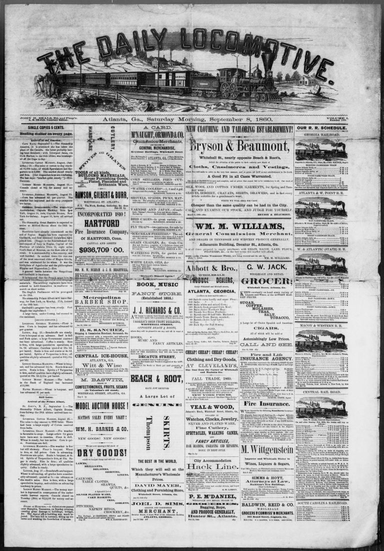 Georgia Historic Newspapers Update Summer 2018 – The DLG B