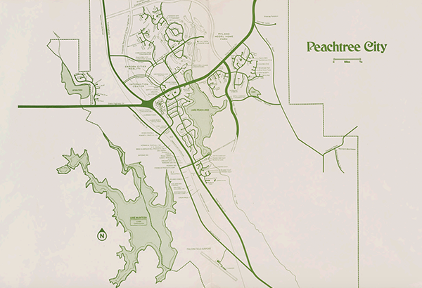 Digitization Of Materials Documenting The Beginning Of Peachtree City 3736