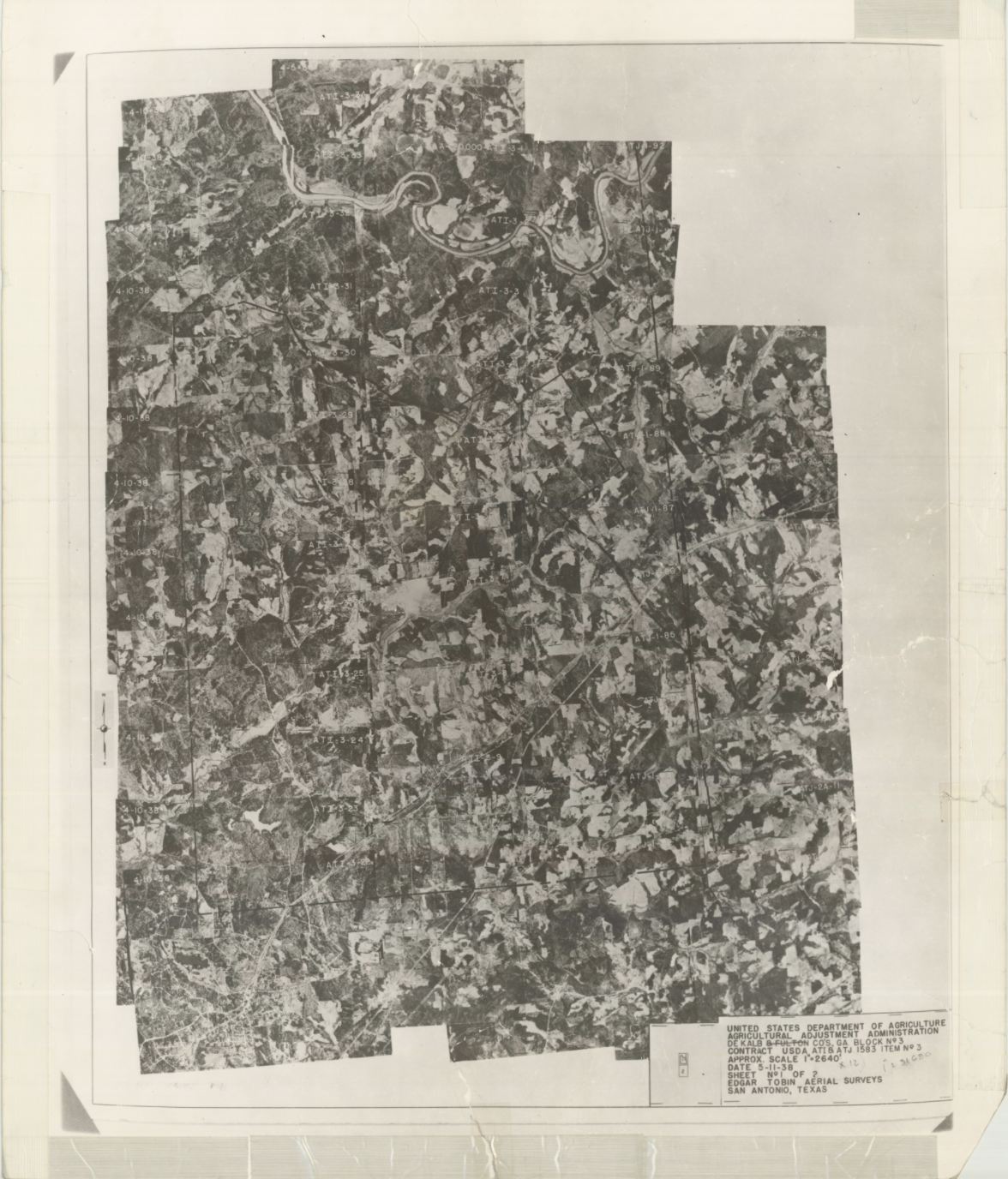 Historical aerial photography indexes that chronicle changing land use in all of Georgia’s 159 counties from the 1930s to 1990s are now available freely online.