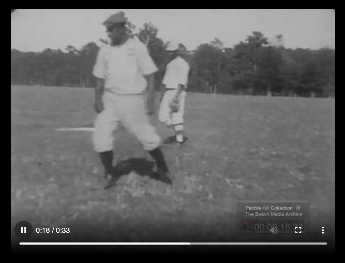 How I Identified The Earliest Surviving Film Footage of African American Baseball Players