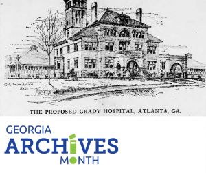 Illustration of Grady Hospital